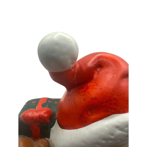 Enesco Musical Santa Figurine Plays Santa Claus is Coming to Town - Picture 6 of 7